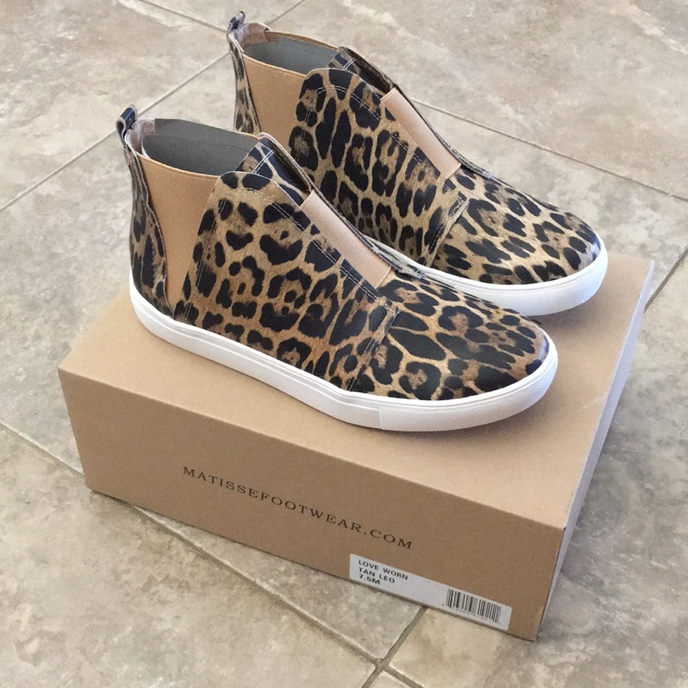 Cheetah Print Slip-Ons